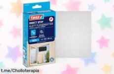 Protege tu hogar con la malla mosquitera autoadhesiva Tesa Insect Stop: el ofertón perfecto para que disfrutes del verano sin bichos, ¡córtala a medida y ponla ya!