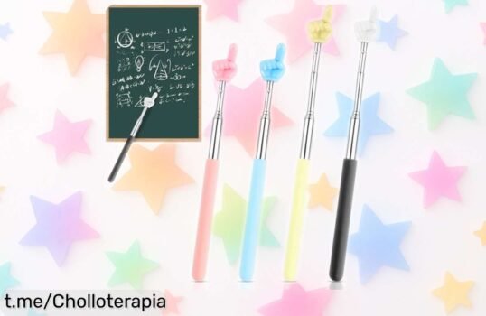 Puntero extensible de acero inoxidable en pack de 4 para clases, ¡con un precio loco que no podrás dejar escapar! Atrae la atención y sorprende a todos ahora mismo.