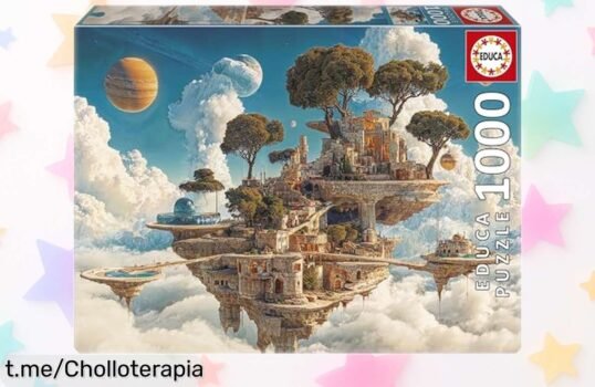 Puzzle de 1000 piezas Educa Reino de Nubes a precio regalado; entrena tu mente y transforma cualquier pared en un arte que enamora, ¡no te lo pierdas!