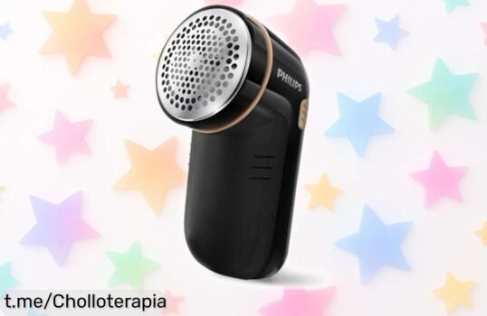 Quitapelusas Philips GC026/80 a 8800 RPM, un chollo increíble para revivir tu ropa en segundos; limpieza fácil y resultados sorprendentes que no puedes dejar pasar. ¡Aprovecha ya!