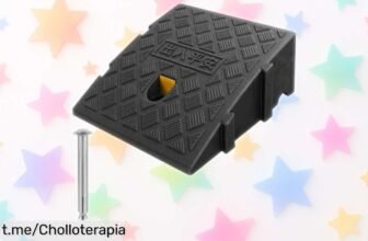 Rampa de plástico resistente para bordillos y escalones, perfecta para sillas de ruedas y bicis, ¡ahora a un precio increíble que no puedes dejar escapar!