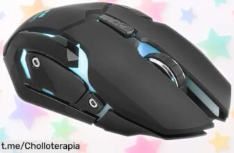 Ratón inalámbrico Mars Gaming MMW con luces RGB y 3200 DPI a precio loco, ¡no dejes pasar la oportunidad de jugar sin cables y destacar en cada partida!