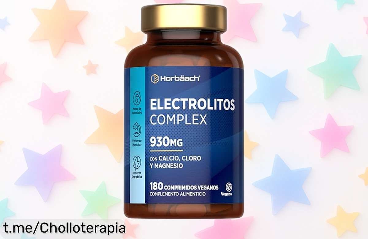 Recarga tu energía con electrolitos Keto Horbaach: ¡bote de 180 caps veganas a precio loca y un ofertón que no querrás dejar escapar!