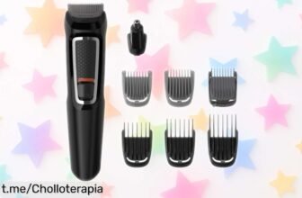 Recortador multifunción Philips Serie 3000: ¡Ofertón que no puedes dejar escapar! Tu aliado perfecto para lucir siempre impecable y a un precio increíblemente bajo.