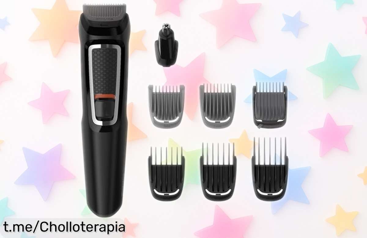 Recortador multifunción Philips Serie 3000: ¡Ofertón que no puedes dejar escapar! Tu aliado perfecto para lucir siempre impecable y a un precio increíblemente bajo.