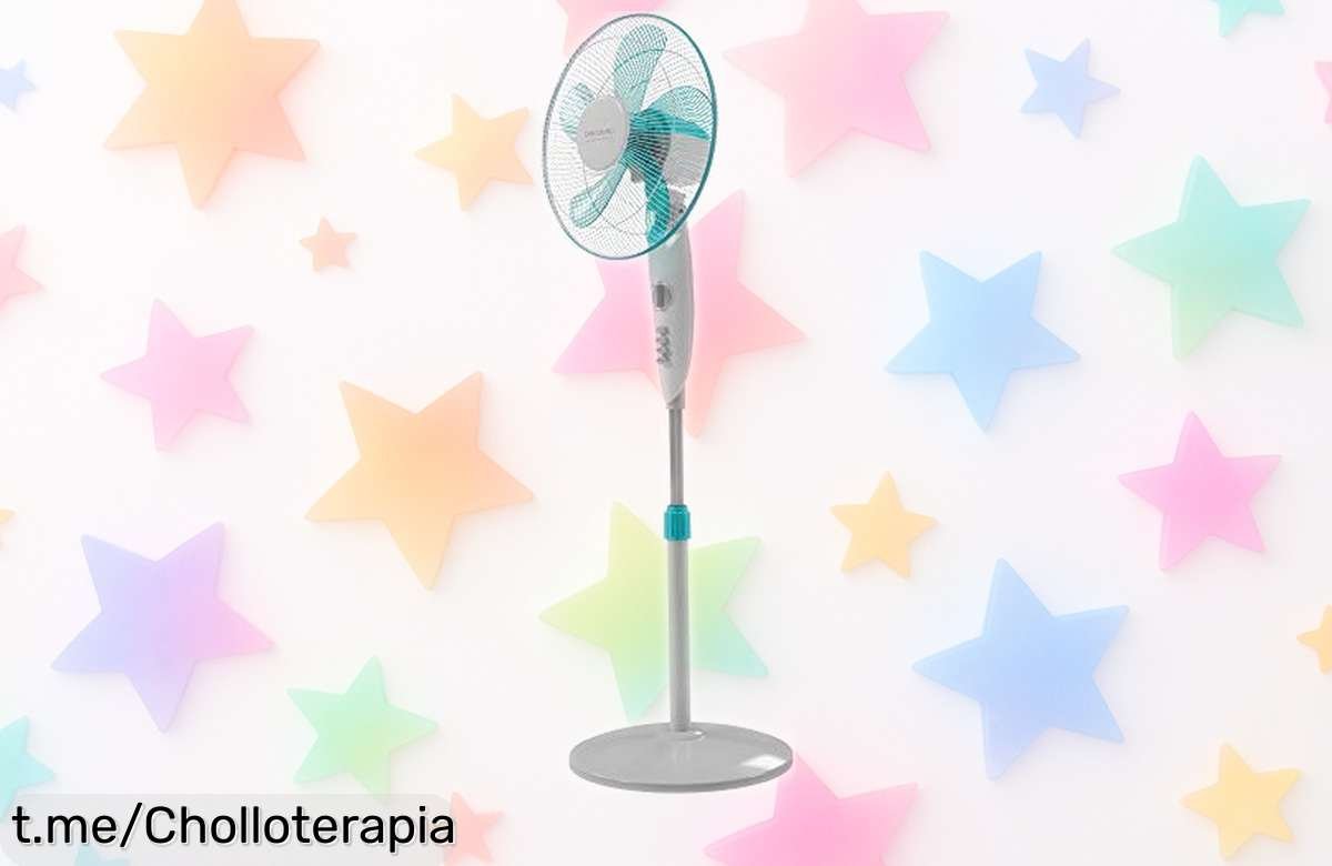 Refresca tu verano con el ventilador de pie Cecotec EnergySilence 520, ¡un chollazo que hará vibrar tus espacios y sin duda querrás aprovechar ya!