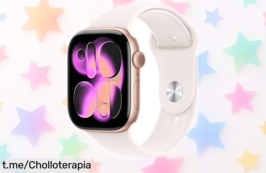 Reloj Apple Watch Series 11 GPS, el control de tu sueño y entrenos a precio loco que no querrás dejar pasar; ¡hazlo tuyo antes que se agote!