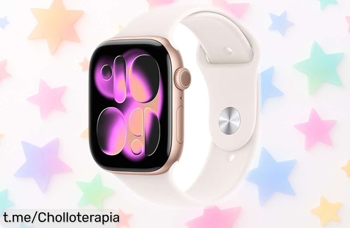 Reloj Apple Watch Series 11 GPS, el control de tu sueño y entrenos a precio loco que no querrás dejar pasar; ¡hazlo tuyo antes que se agote!