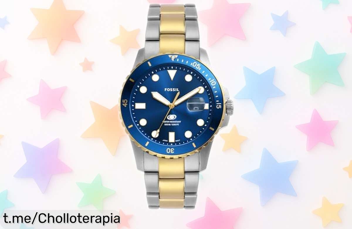 Reloj analógico Fossil FS6034 para hombre a un precio que está regalado: precisión y resistencia hasta 100 metros, ¡hazlo tuyo antes de que se esfume esta locura!