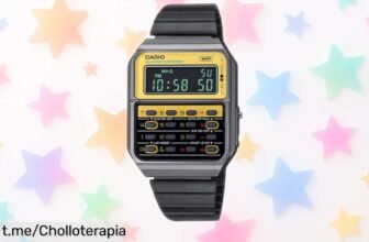 Reloj digital clásico Casio CA500WEGG9BEF a precio loco, un chollazo con estilo retro que no puedes dejar pasar y te acompañará en cada momento. ¡Consíguelo ya!