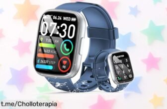 Reloj inteligente Cillso con llamadas Bluetooth y 110 modos deportivos a un precio que te dejará boquiabierto, ¡no dejes pasar este chollazo para cuidar de tu salud!
