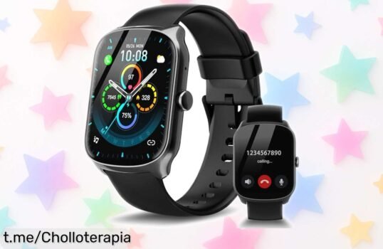 Reloj inteligente STECEi con pantalla curva de 1,95” y llamadas Bluetooth. Personalízalo y aprovecha este super chollo antes de que se acabe la oferta increíble para vivir al máximo cada día.