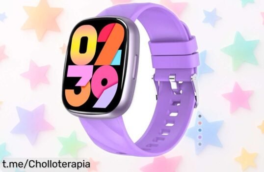Reloj inteligente para peques PTHTECHUS: ¡Con 36 modos deportivos y llamadas! A un precio regalado, ideal para que disfruten mientras tú los tienes siempre controlados.