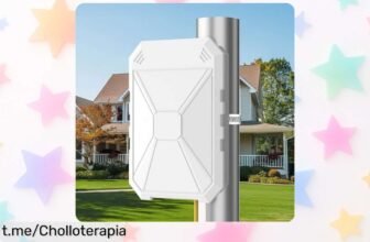 Repetidor WiFi exterior N300 con 4 antenas, señal potente hasta en el jardín y resistente a todo. ¡Aprovecha este ofertón que no volverá! Tu conexión ideal te está esperando.