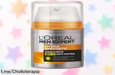 Revitaliza tu rostro con la crema hidratante L'Oréal Paris Men Expert Hydra Energetic, ¡oferta única que no puedes dejar pasar! Dale a tu piel el impulso que necesita ahora.