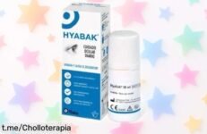 Revitaliza tus ojos con lágrimas artificiales Theahyabak 0.15% 10 ml, frescas y suaves como agua ¡super chollo que no querrás dejar pasar!