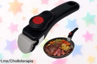 Revoluciona tu cocina con el mango extraíble universal Byfoyif al mejor precio de locura, muy fácil de poner y antideslizante ¡No te quedes sin el tuyo!