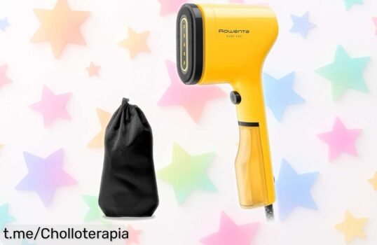 Revoluciona tu forma de planchar con el cepillo de vapor Rowenta Pure Pop DR2026, potente y versátil: ahorra tiempo y luce impecable ahora mismo.