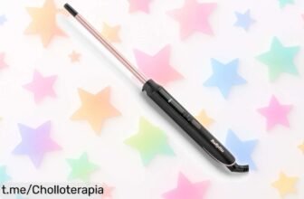 Rizador BaByliss de 10 mm y barril cerámico en oferta, crea rizos perfectos y duraderos sin complicaciones; aprovecha este chollazo antes que se acabe.