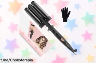 Rizador de pelo BESTOPE MIX: Crea ondas perfectas en un instante, ¡está a precio muy bajo! Dale brillo y estilo sin encrespamiento, no te lo pierdas y sorprende hoy mismo.