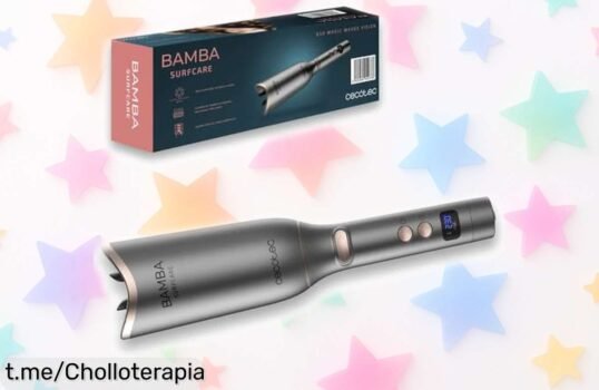 Rizador de pelo Bamba SurfCare 850 Magic Waves Vision, el aliado que te regala rizos perfectos en minutos y a un precio de escándalo que no querrás dejar escapar.