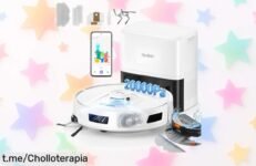 Robot aspirador y fregasuelos Redkey R11 con autovaciado: succión brutal para casa limpia. ¡Oferta única que no querrás dejar escapar!