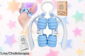 Rodillo de masaje Cozlow para piernas, brazos y vientre: alivio inmediato para tus músculos a un precio que quita el aliento. ¡No dejes pasar este ofertón y cuida tu cuerpo hoy mismo!