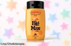Salsa deliciosa para hamburguesas Max Protein Grandma's LA BIG DE MAX, cremosa y ligera con menos de 18 kcal por toma. ¡No te pierdas este ofertón que hará brillar tus burgers!