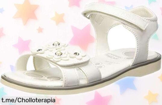 Sandalias Chicco para niña con cierre fácil: un ofertón que les encantará y hará que se sientan súper cómodas en cada aventura. ¡No dejes pasar esta oportunidad única!