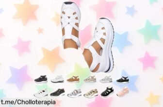 Sandalias con cuña ligera y suela antideslizante, oferta loca para que vayas cómoda y segura en cualquier plan, no dejes pasar esta oportunidad única.