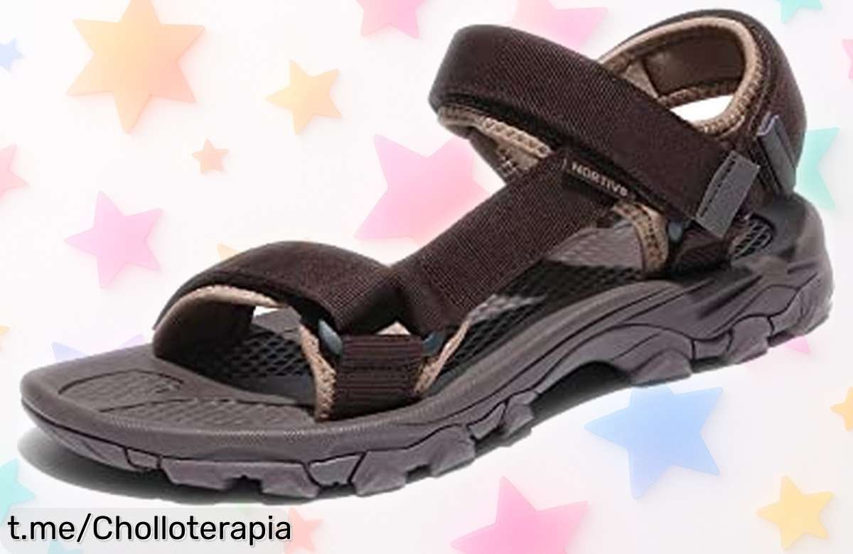 Sandalias deportivas NORTIV 8 para hombre en oferta brutal, precio de escándalo que no puedes dejar pasar; ponte tus pies a disfrutar del verano ya mismo