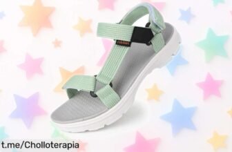 Sandalias deportivas ajustables para mujer con suela antideslizante, ideal para tus aventuras. ¡No pierdas esta oportunidad y camina segura por un precio de escándalo!