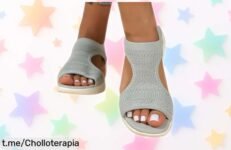 Sandalias deportivas ortopédicas para mujer, el precio ha caído y son perfectas para sentirte ligera todo el día mientras caminas con estilo. ¡No dejes pasar esta oportunidad!