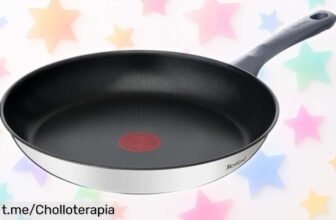 Sartén Tefal Daily Cook de 26 cm: la cocina fácil y rápida que necesitas, ¡no te pierdas este ofertón para disfrutar tus platos sin preocupaciones!