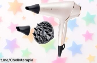 Secador de pelo Remington AC9140 a precio locazo: seca rápido, controla el encrespado y fija tu peinado todo el día. ¡No dejes pasar esta oferta que hará sonreír tu cabello!
