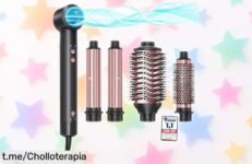 Secador y rizador 5 en 1 BESTOPE PRO: no te pierdas este super chollo para lograr peinados brillantes y voluminosos al instante, ¡aprovecha que el precio ha bajado de manera increíble!
