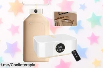 Secadora de ropa portátil compacta que seca rápido y cuida tus prendas delicadas: ¡su precio ha caído en picado, no puedes dejar escapar esta oportunidad!