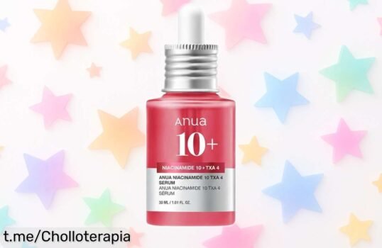 Sérum ANUA para reducir manchas y aclarar la piel, ahora a un precio loco que no podrás creer; ¡deslumbra con tu nuevo tono y siente la diferencia!