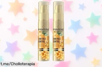 Sérum Pantene con biotina y keratina para domar tu pelo encrespado: ¡ofertón irresistible que no puedes dejar escapar!