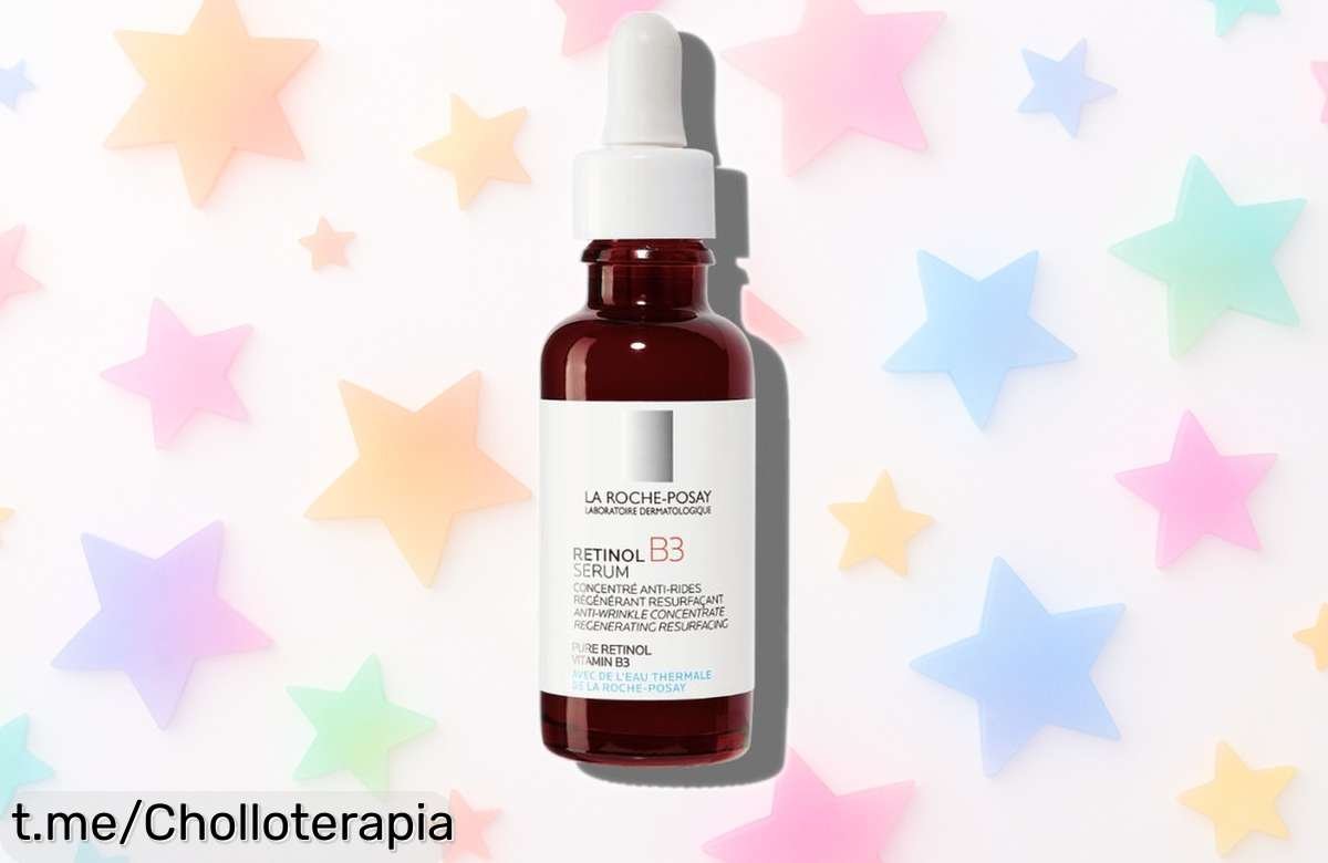Serum de retinol La Roche-Posay con vitaminas B3 y C, el mejor aliado contra arrugas y manchas a un precio tirado que tu piel se merece. ¡Consigue el tuyo antes de que se agoten!