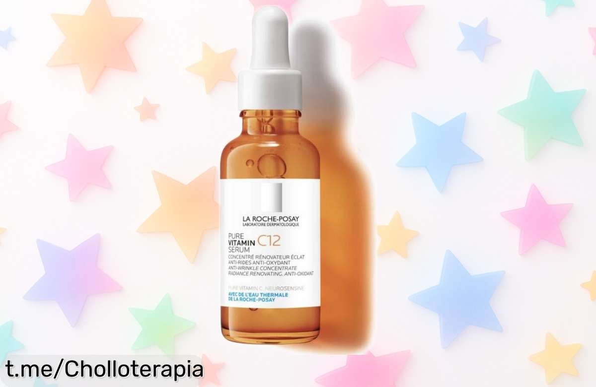 Sérum de vitamina C La Roche-Posay para una piel radiante a precio de risa, ¡no te quedes sin el tuyo y despierta esa luminosidad que mereces ya!