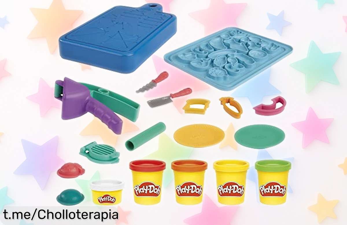 Set PlayDoh Photo Fun: ¡El ofertón que despierta la creatividad de tus peques a un precio loco, ideal para momentos familiares llenos de diversión y risas!
