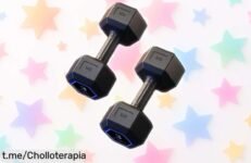 Set de 2 mancuernas MAGIC SELECT para entrenar en casa, rebajadas y listas para que empieces a fortalecer tu cuerpo sin complicaciones. ¡No dejes pasar esta oportunidad increíble!