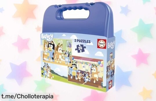 Set de 2 puzzles Educa con piezas grandes a un precio loco, perfectos para que los peques jueguen y despierten su creatividad. ¡No dejes pasar esta oportunidad única!