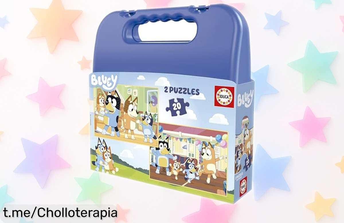 Set de 2 puzzles Educa con piezas grandes a un precio loco, perfectos para que los peques jueguen y despierten su creatividad. ¡No dejes pasar esta oportunidad única!