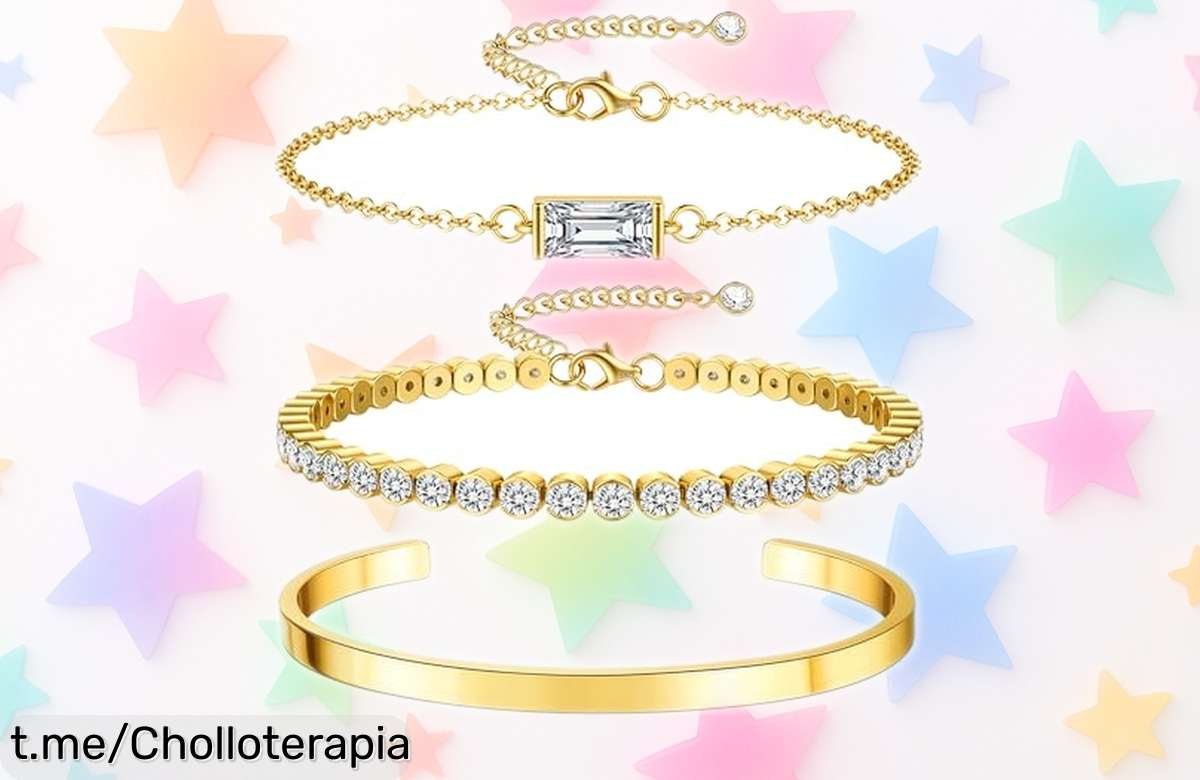 Set de 3 pulseras de plata 925 FIOROYAL con brillantes circonitas, el regalo perfecto para brillar a precio regalado. ¡No pierdas esta oportunidad única!