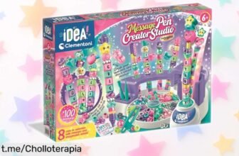 Set de bolis personalizados Clementoni: ¡Creatividad desatada para los peques con cuentas y pegatinas a un precio regalado! Dale vida a su imaginación ahora mismo.