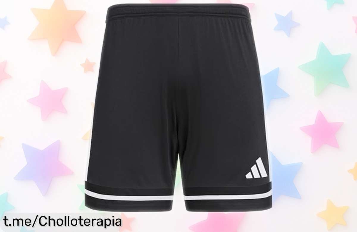 Short de hombre Adidas Squadra25: la prenda perfecta para entrenar y estar fresco, ahora a un precio que hace sonreír. ¡No te lo pierdas!