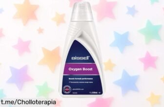 Solución increíble para manchas BISSELL Oxygen Boost 1L a un precio de escándalo, cuida tus tejidos y deja todo impecable. ¡Pide la tuya antes de que se agote!