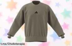 Sudadera adidas Essentials Hombre con cuello redondo a un precio loco: no dejes pasar esta oportunidad, ¡hazte con ella antes de que se agote!